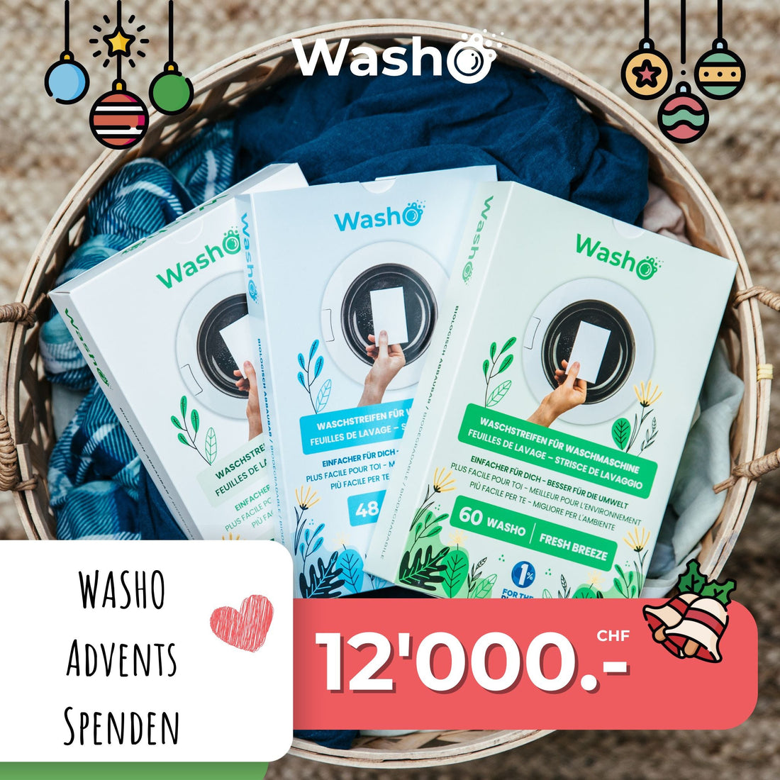 Washo Adventsspenden 2024 - washo.ch