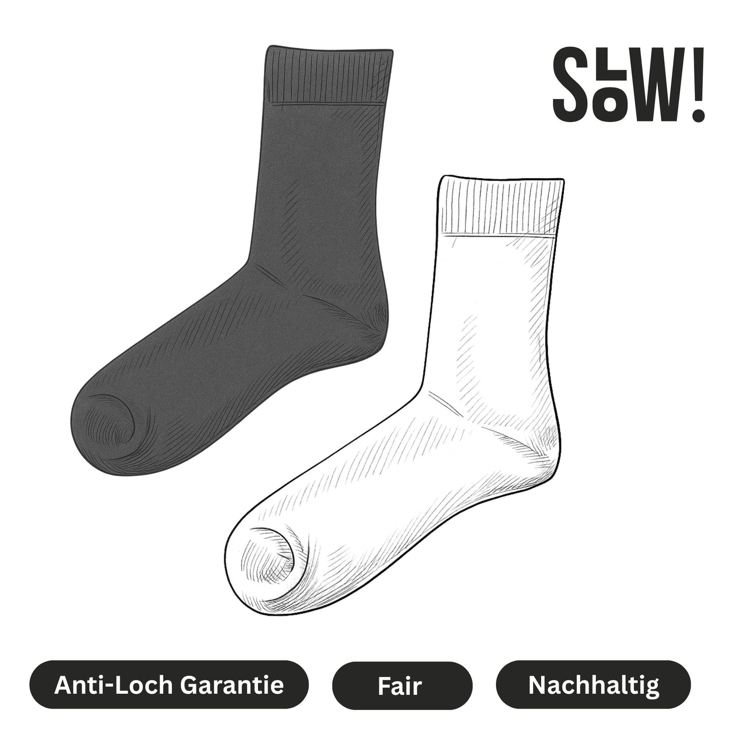 SLOW! Socks Lady - washo.ch