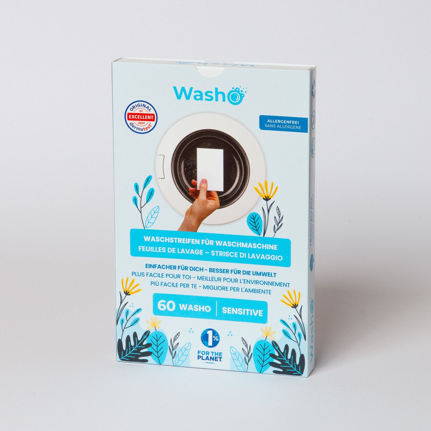 Washo Waschstreifen Sensitive 3 Boxen - washo.ch