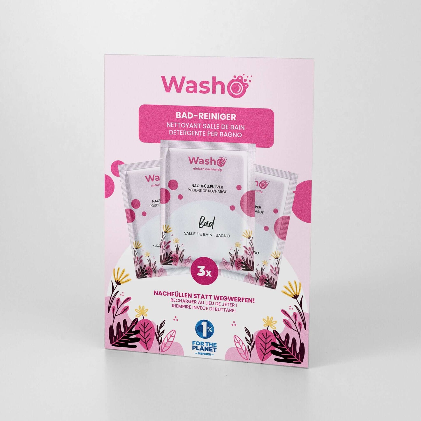 Washo Badreiniger Nachfüllpulver - washo.ch