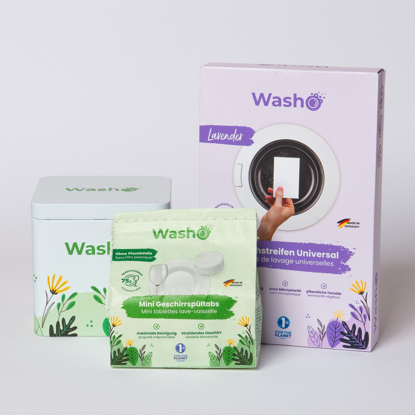 Washo Lavendel Kombi-Angebot (1+1 mit Dose) - washo.ch