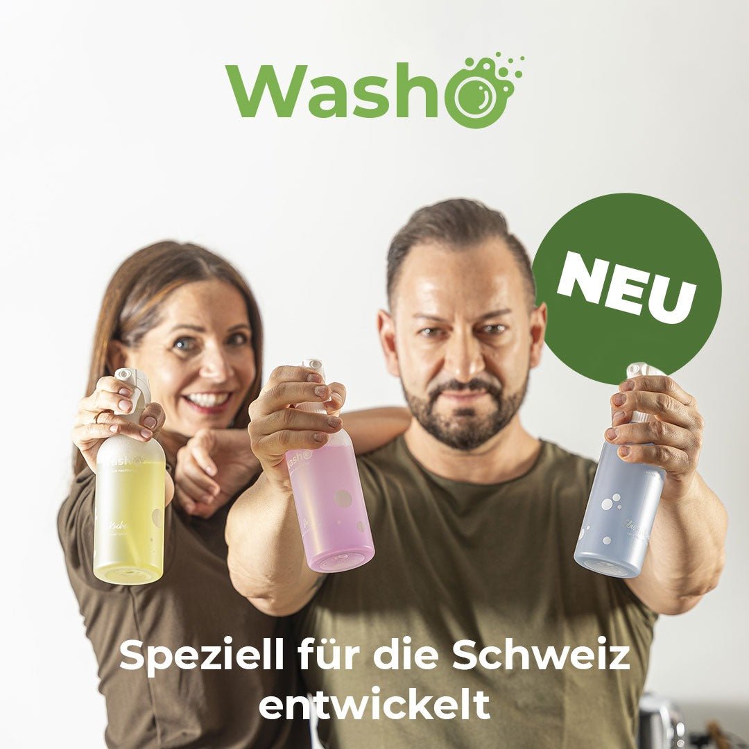 Neu: Das Washo Putz-Set, einfach nachhaltig - washo.ch