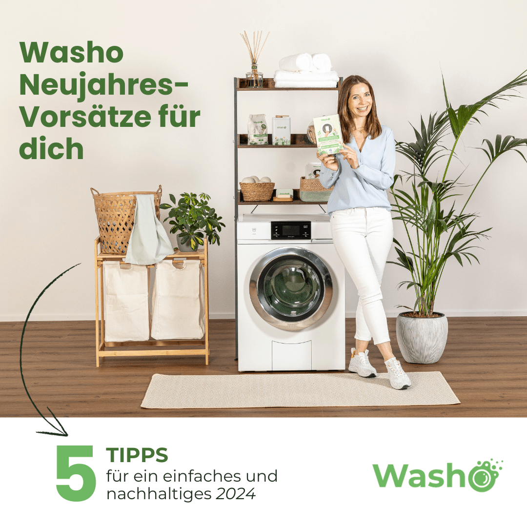 Washo Neujahres-Vorsätze: 5 Tipps - washo.ch