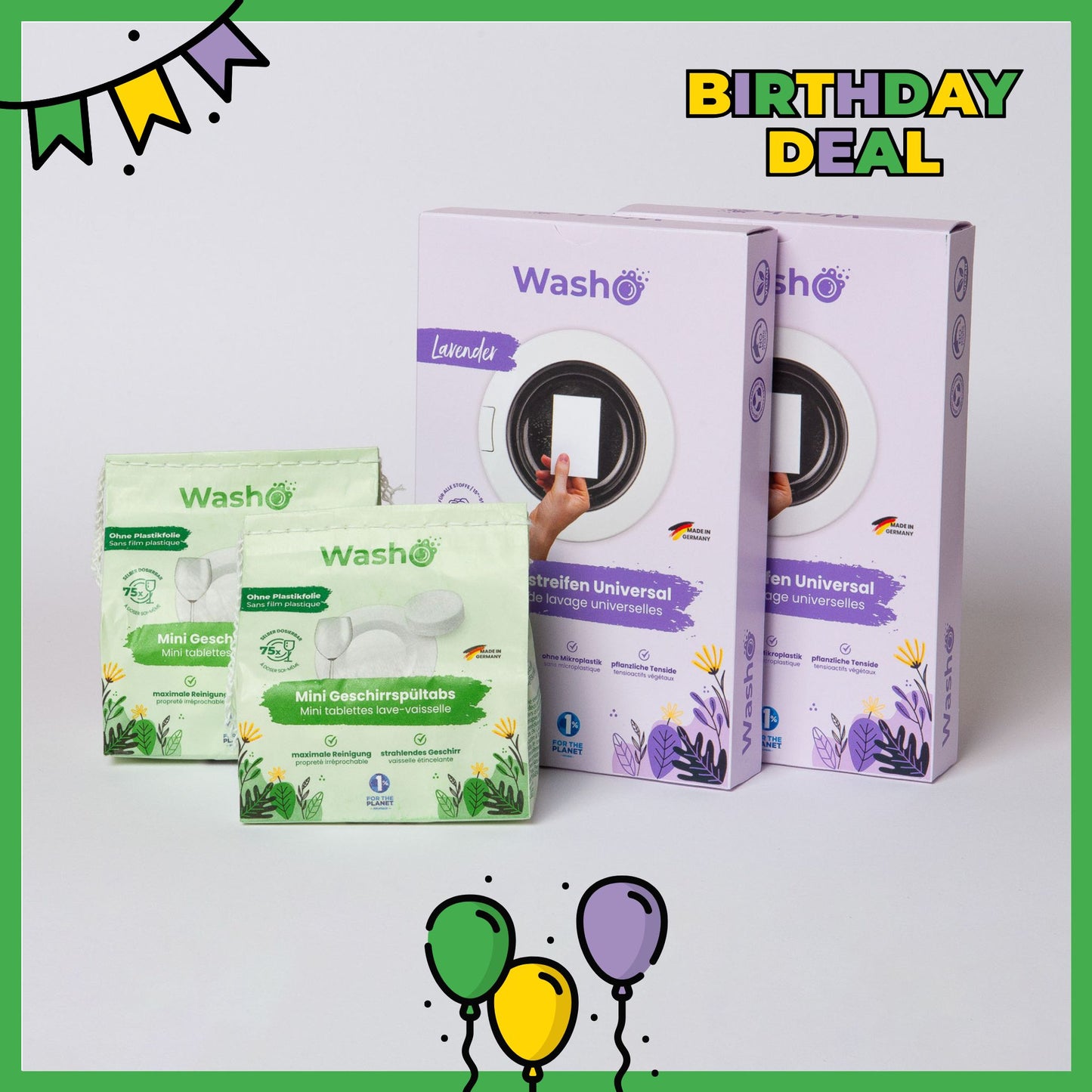 Washo Lavender double combination