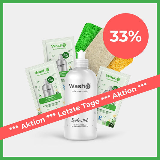 Ensemble de liquide vaisselle Washo