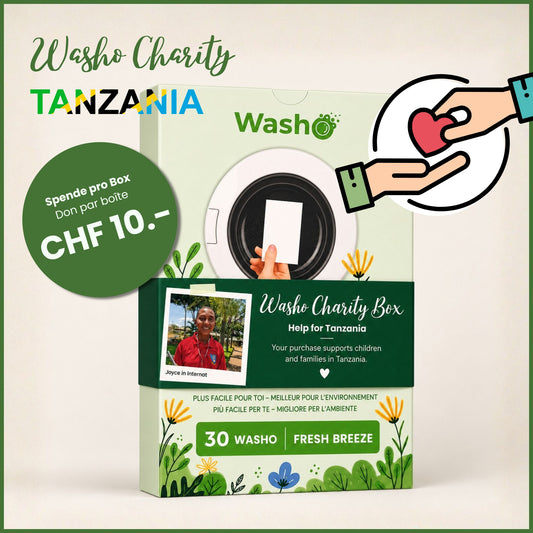 Washo Fresh limitierte Spendenbox