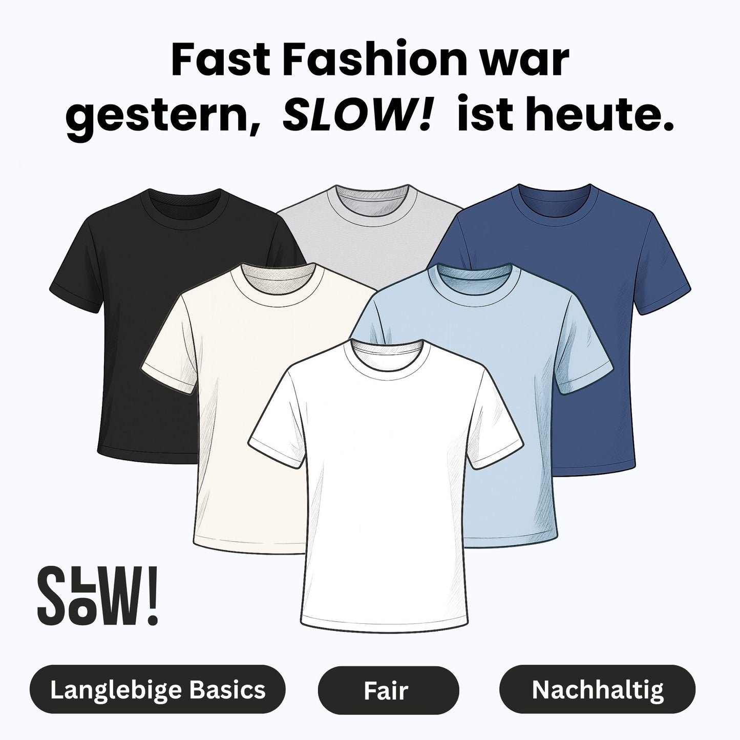 SLOW! Shirt - washo.ch