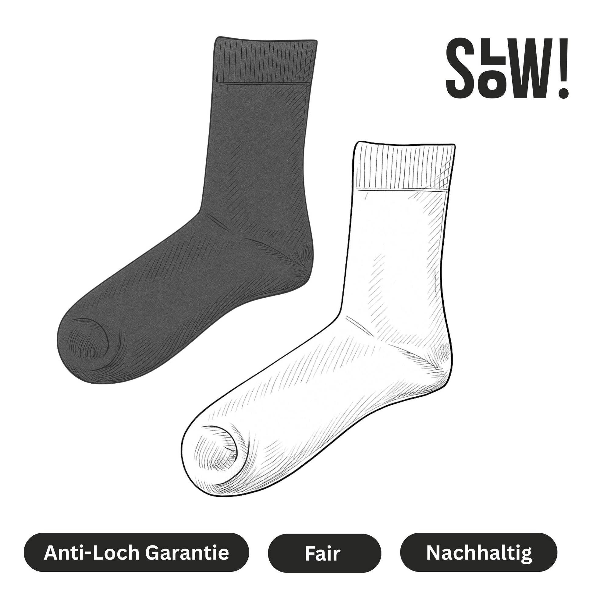 SLOW! Socks Lady - washo.ch