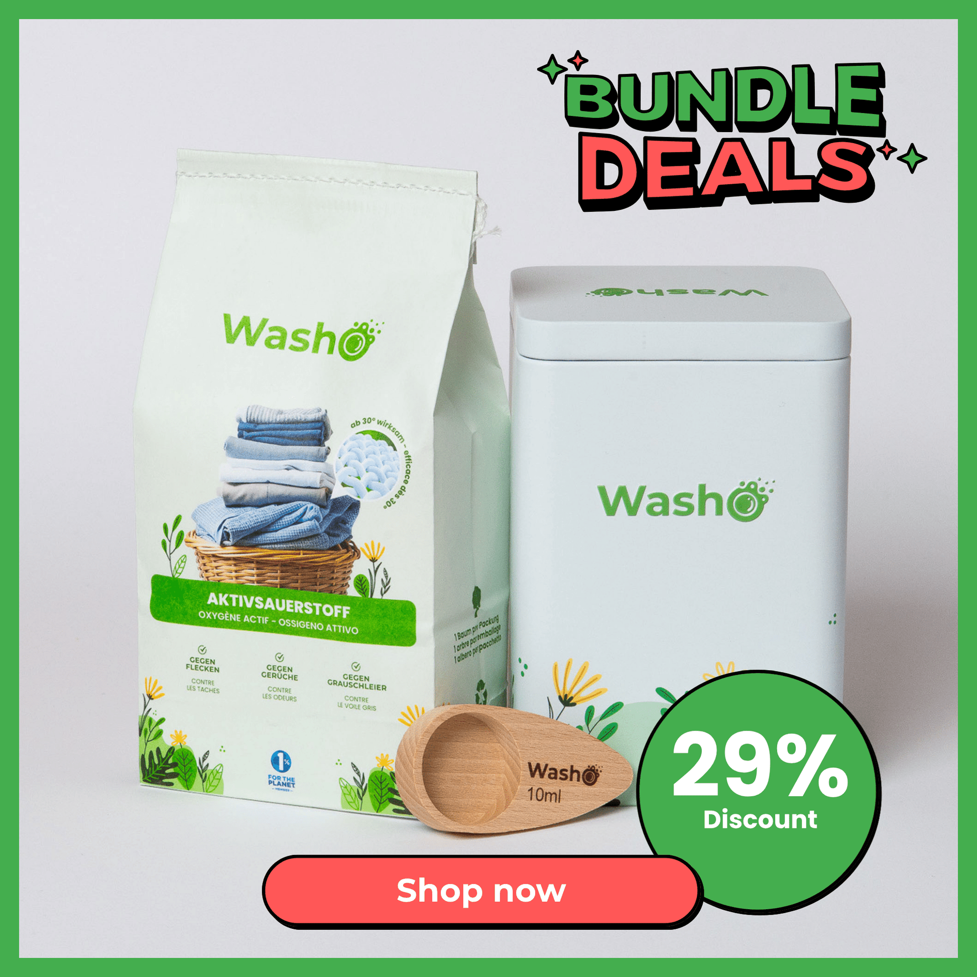 Washo Aktivsauerstoff Set - washo.ch