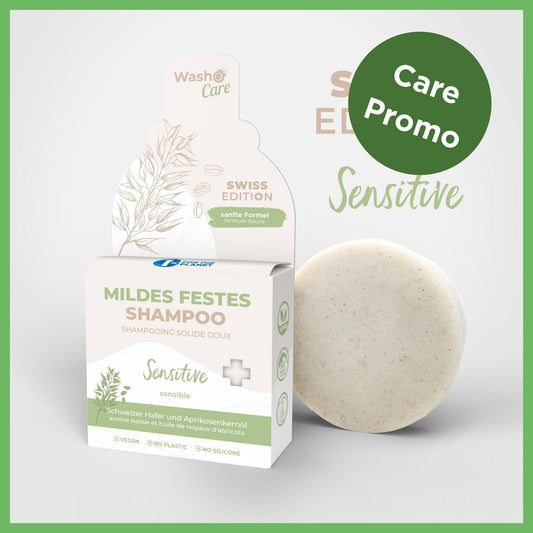 Washo Care Shampoo Sensitive - Swiss Edition - washo.ch