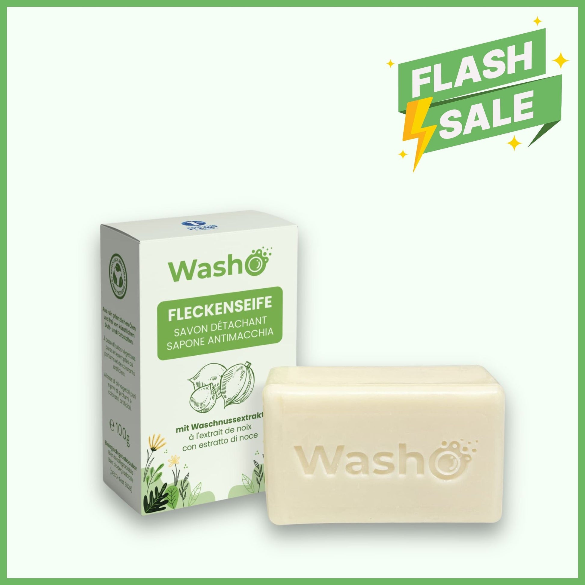 Washo Fleckenseife - washo.ch