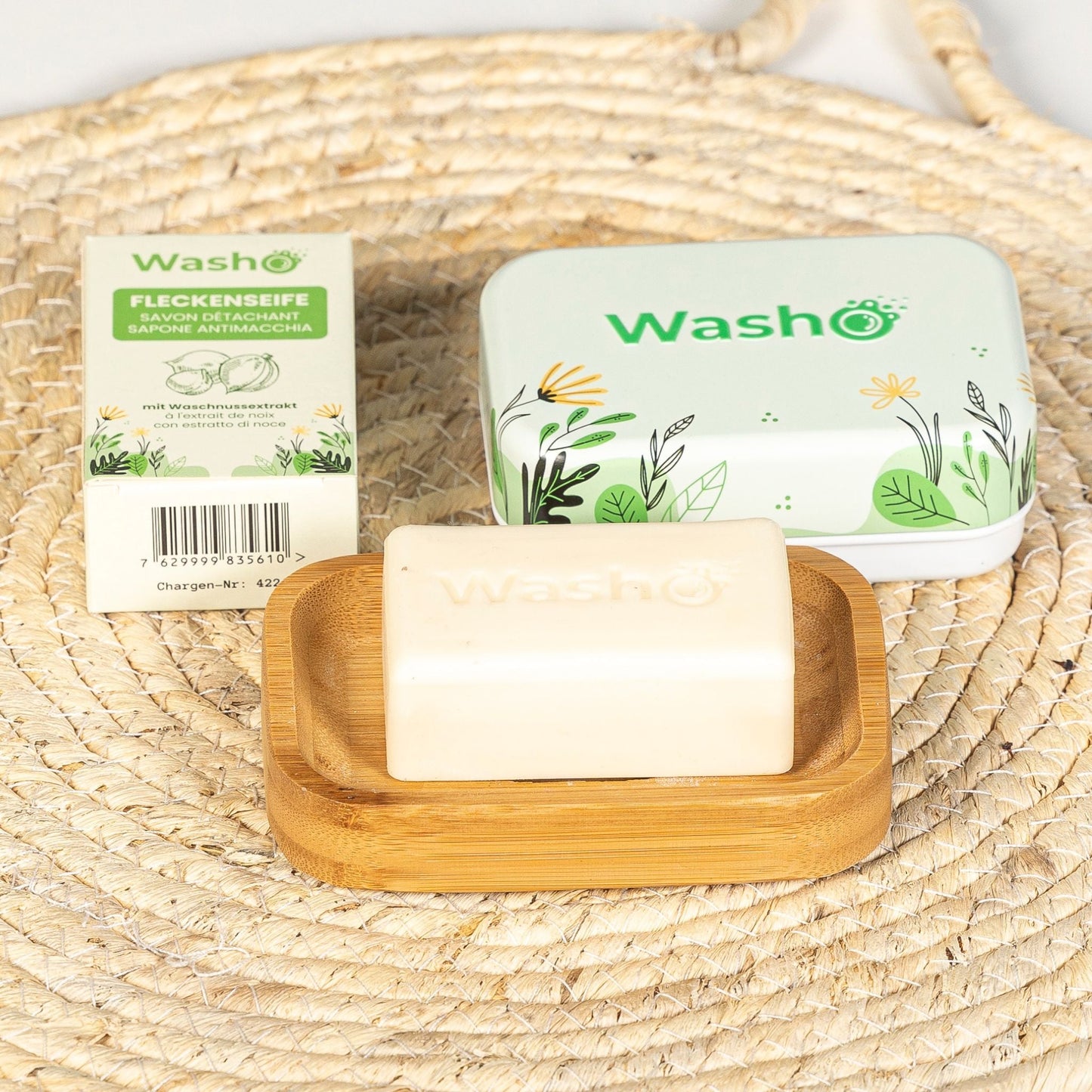 Washo Fleckenseife mit Dose - washo.ch