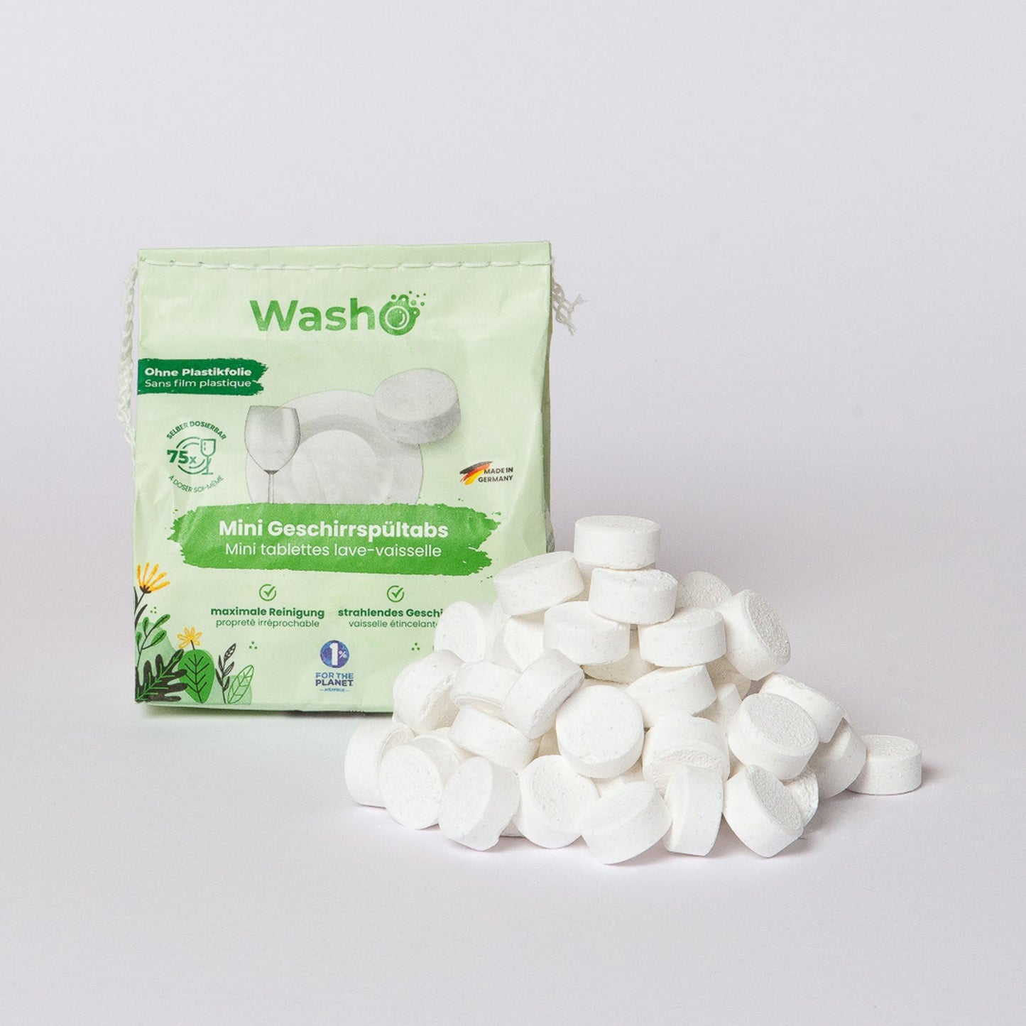 Washo Mini Geschirrspültabs Set - washo.ch