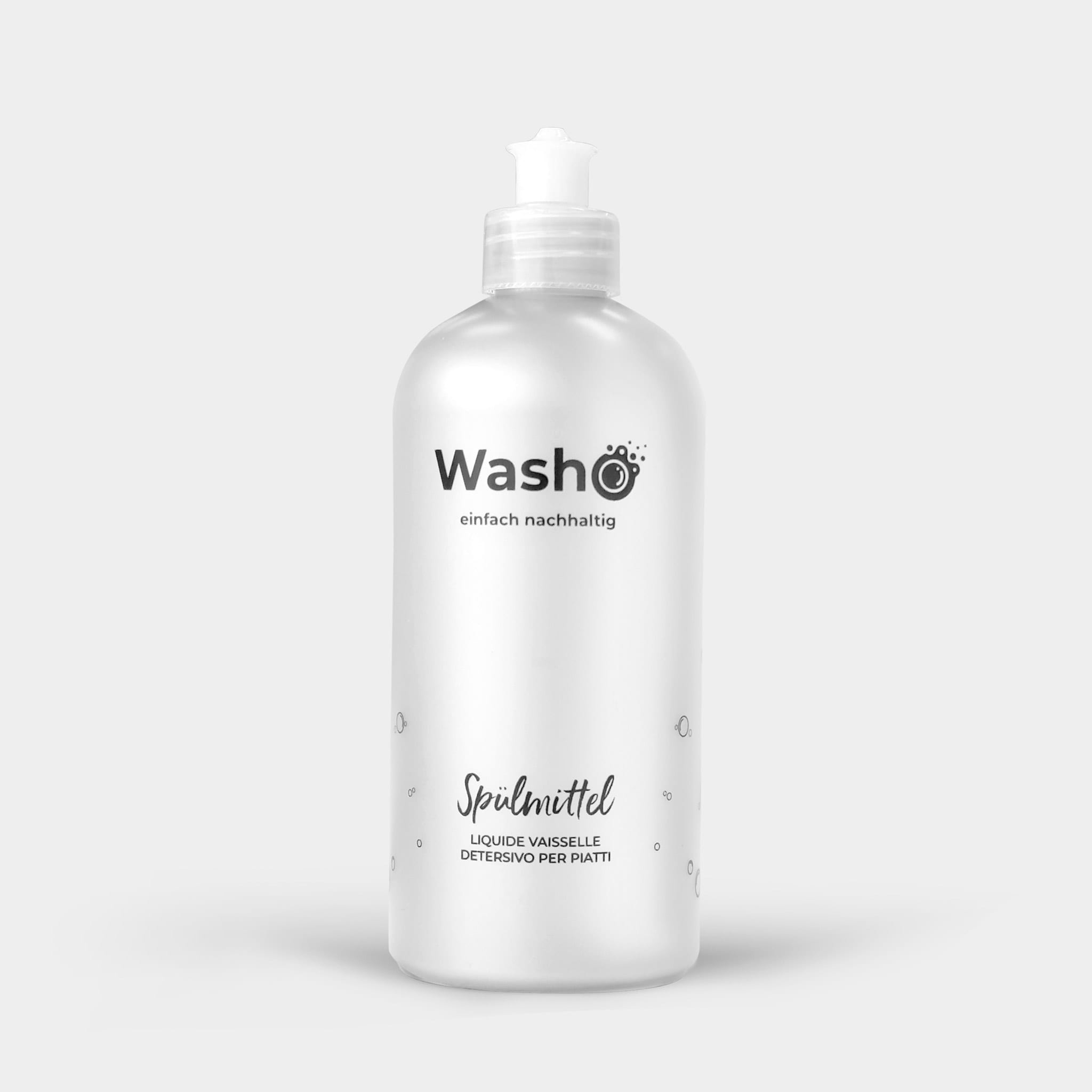 Washo Spülmittel Set mit Bürste - washo.ch