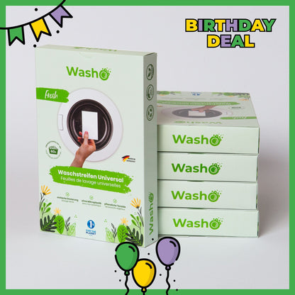 Washo Waschstreifen Fresh 5 Boxen - washo.ch