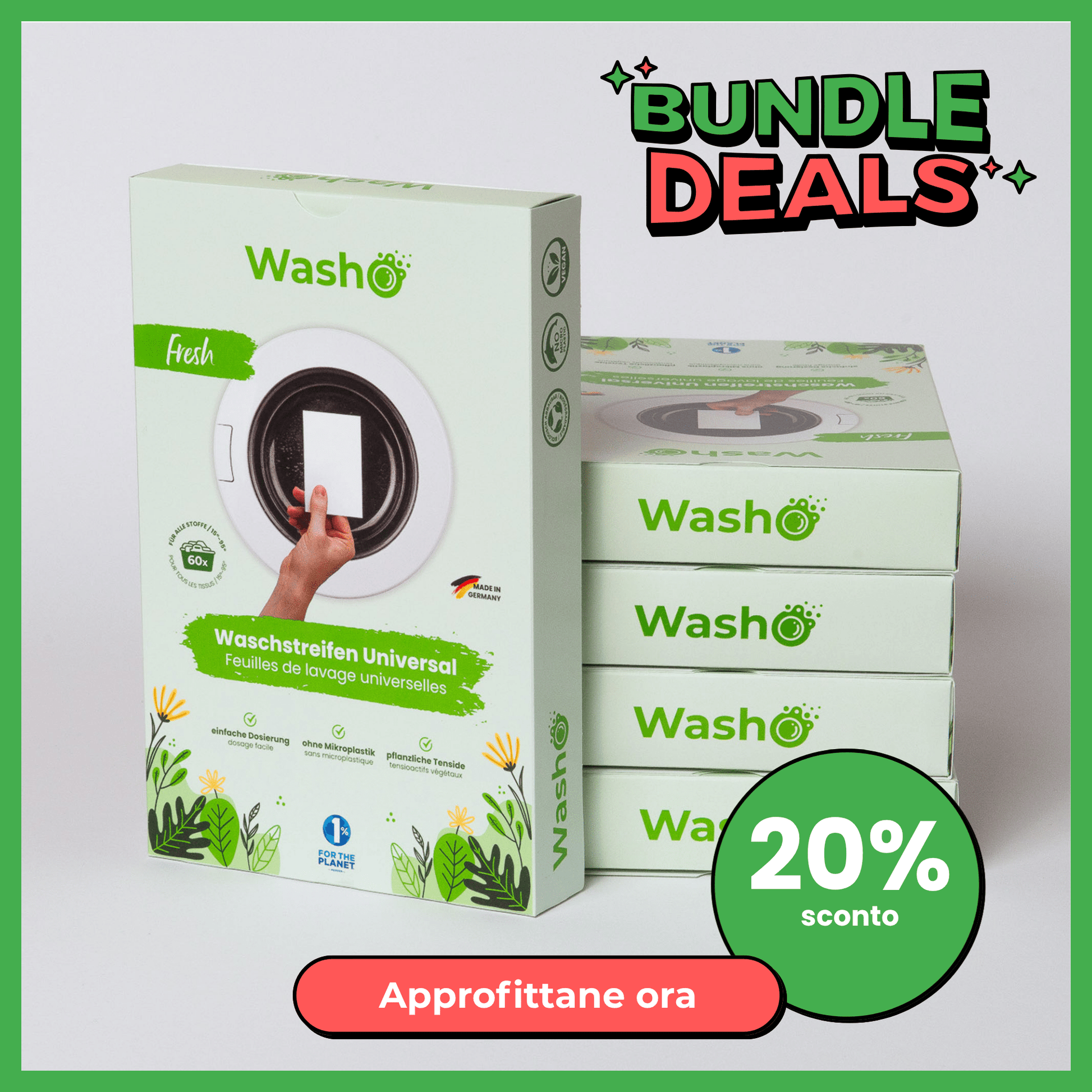 lang:it Washo Waschstreifen Fresh 5 Boxen - washo.ch
