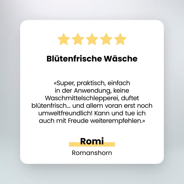 3 Boxen mit total 180 Washo-Waschstreifen Fresh Breeze - washo.ch