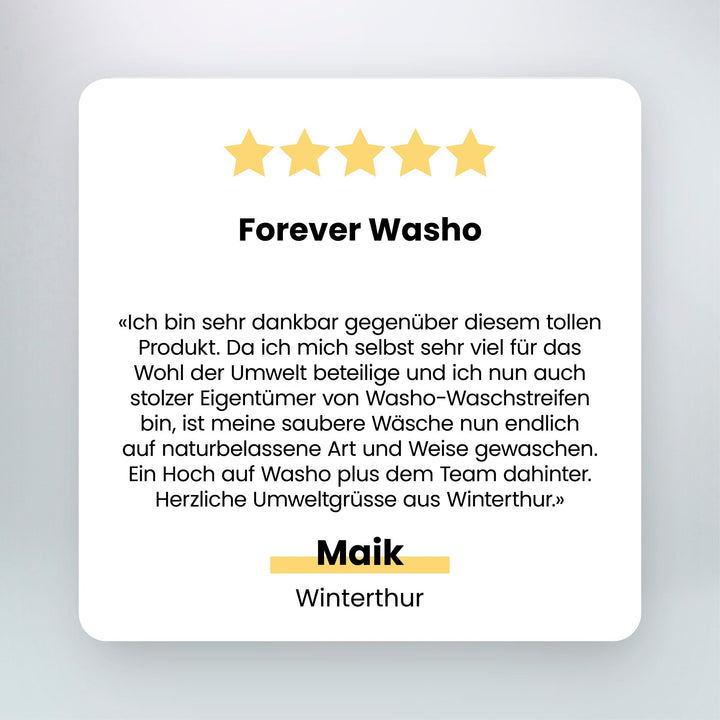 Washo Waschstreifen Classic washo.ch