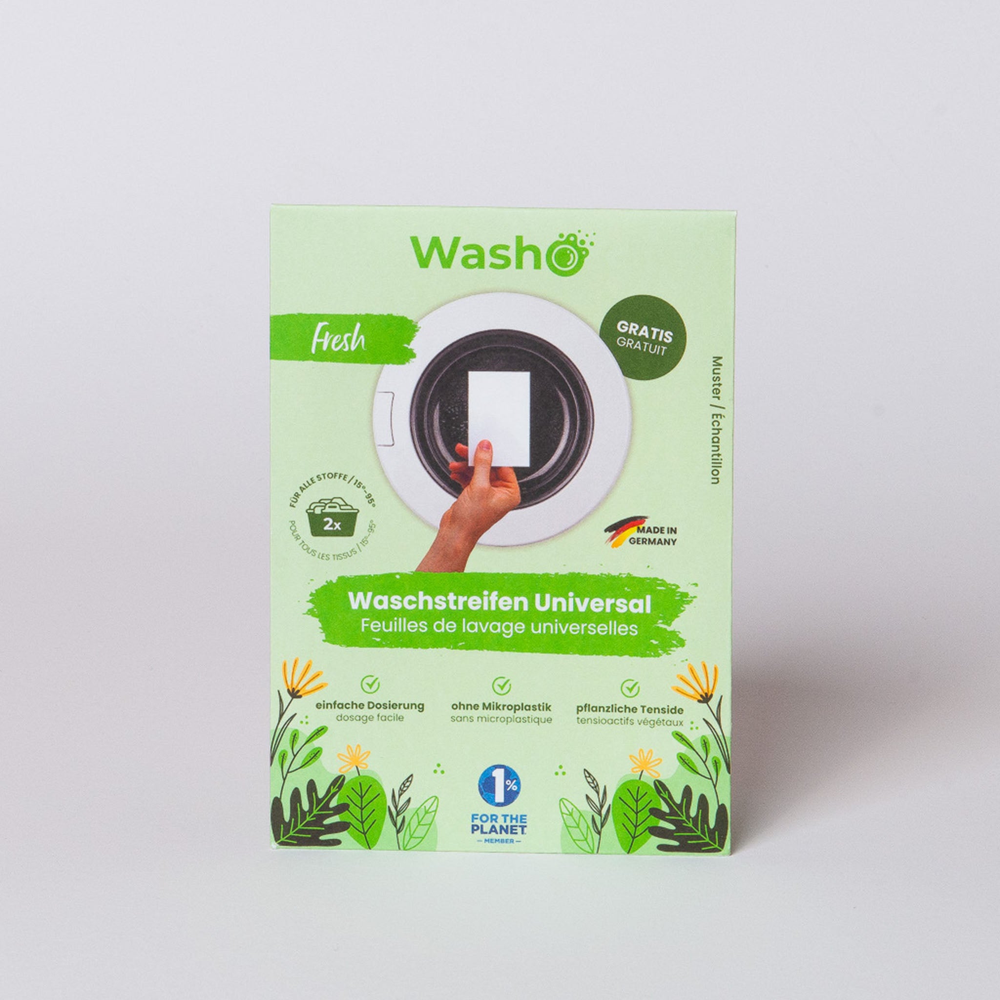 Dein GRATIS Muster Fresh Breeze (mit Duft) - washo.ch