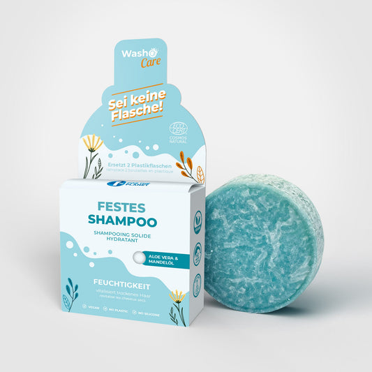Washo Care Festes Shampoo Feuchtigkeit - washo.ch