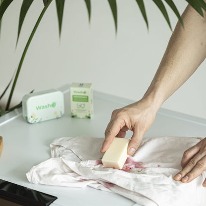 Washo Fleckenseife 100g + Seifendose - washo.ch